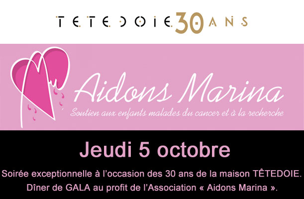 30 ANS MAISON TETEDOIE SOUTIEN AIDONS MARINA