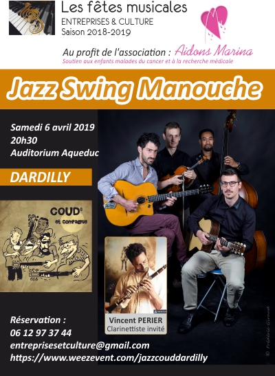 Affiche Jazz Manouche V7