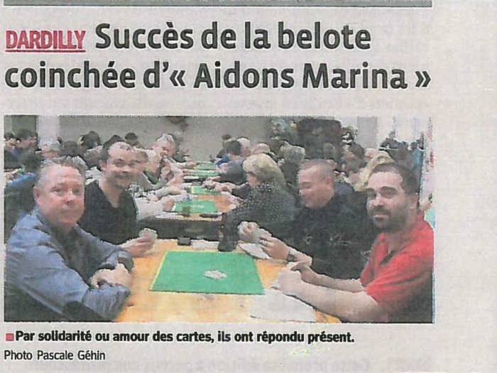 Article Le Progrs 260314 Belote coinche 230314